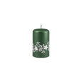 Svíčka vánoční Festive Flare Pillar 60 x 100 mm - zelená metalíza