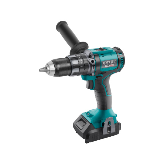 vrtací šroubovák aku s příklepem SHARE20V, BRUSHLESS, 20V Li-ion, 2Ah