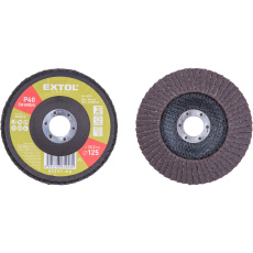 kotouč lamelový šikmý korundový, O125mm, P40