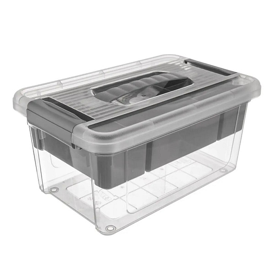 Box UH multi Stormax obdélník 9L + vklad šedá Box UH multi Stormax obdélník 9L + vklad šedá