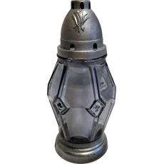 Svíčka sklo lampa Grafit - 80 (85) g šedá Svíčka sklo lampa Grafit - 80 (85) g šedá