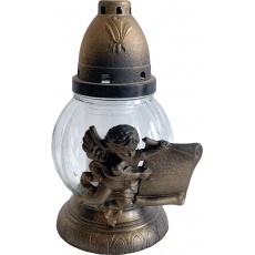 Svíčka sklo lampa - 60 g anděl Svíčka sklo lampa - 60 g anděl