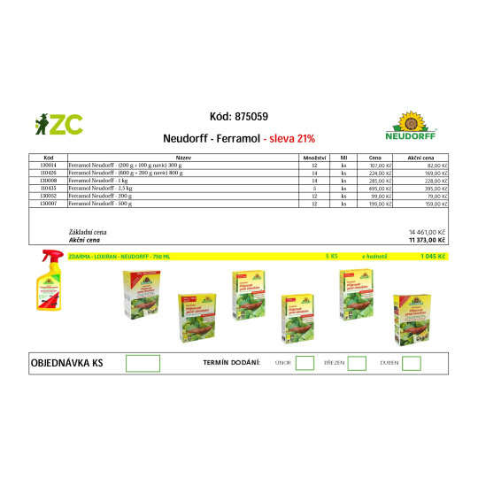 KD Displej - Neudorff - Ferramol