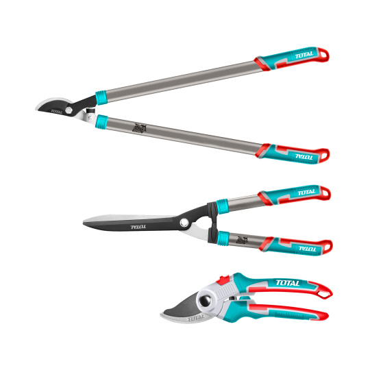 Nůžky zahradnické, sada 3ks, industrial