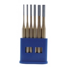 Sada průbojníků CrV 6ks 3, 4, 5, 6, 7, 8mm Sada průbojníků CrV 6ks 3, 4, 5, 6, 7, 8mm