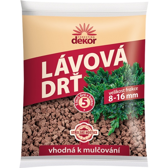 Drť lávová 5l -  8-16 mm