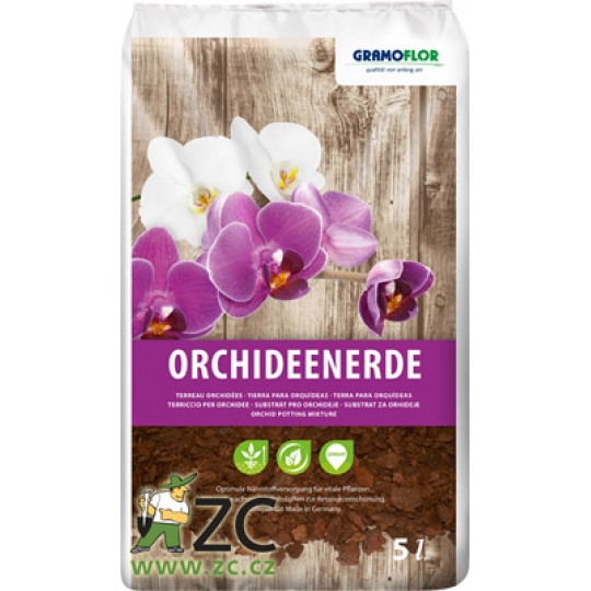 Substrát Gramoflor - Orchideje 5 l 