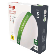 LED přisazené svítidlo TIVI, A CLASS, kruhové bílé 8,6W, IP44, neutrální bílá LED přisazené svítidlo TIVI, A CLASS, kruhové bílé 8,6W, IP44, neutrální bílá