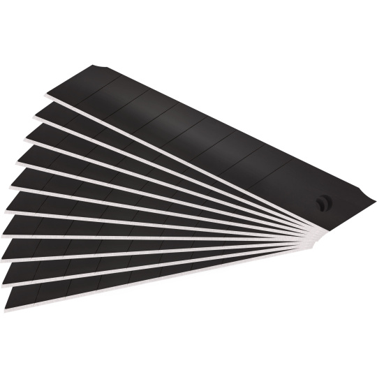 břity ulamovací do nože 10ks, 18mm(tl.0,5mm/7s), SK2