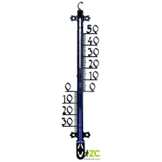 Teploměr venkovní - Plast černý (3101) - 27 cm