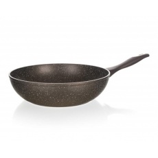 BANQUET Pánev WOK s nepřilnavým povrchem PREMIUM Dark Brown 28 x 7,8 cm BANQUET Pánev WOK s nepřilnavým povrchem PREMIUM Dark Brown 28 x 7,8 cm