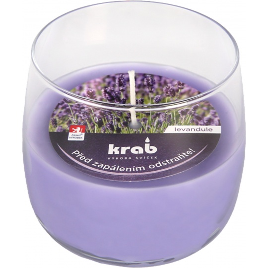 Svíčka sklo - aroma levandule 125 g