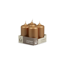 Svíčka adventní - METAL M03 Cylinder 40x80 mm - 4 ks rezavá Svíčka adventní - METAL M03 Cylinder 40x80 mm - 4 ks rezavá