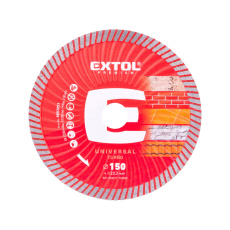kotouč diamantový řezný, turbo - suché i mokré řezání, O 150x22,2x2,4mm