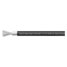 Solární kabel PV H1Z2Z2 černý 6mm, 500 m - 500m Solární kabel PV H1Z2Z2 černý 6mm, 500 m - 500m