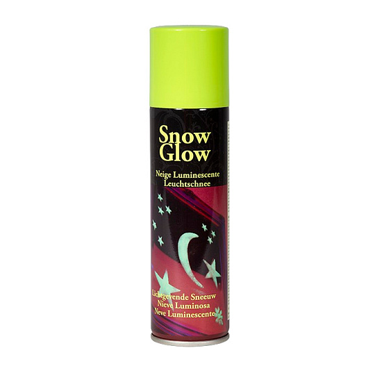 Sprej k dekoraci - Snow glow- sníh ve spreji svítící - 150 ml 