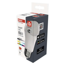 Chytrá LED žárovka GoSmart A60 / E27 / 9 W (60 W) / 806 lm / RGB / stmívatelná / Wi-Fi Chytrá LED žárovka GoSmart A60 / E27 / 9 W (60 W) / 806 lm / RGB / stmívatelná / Wi-Fi