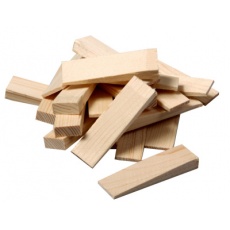 Klínky montážní WOODY 55x20x6-0mm 20ks Klínky montážní WOODY 55x20x6-0mm 20ks