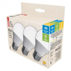 LED žárovka True Light 7,2W E27 neutrální bílá - 3ks LED žárovka True Light 7,2W E27 neutrální bílá - 3ks