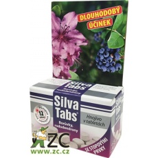 SilvaTabs - tablety na borůvky a rododendrony 25 ks