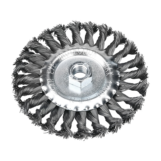 POŠK. OBAL kartáč radiální copánkový, O 125mm POŠK. OBAL kartáč radiální copánkový, O 125mm