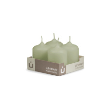 Svíčka adventní - MAT N82 Cylinder 50x70 mm - 4 ks zelená Svíčka adventní - MAT N82 Cylinder 50x70 mm - 4 ks zelená