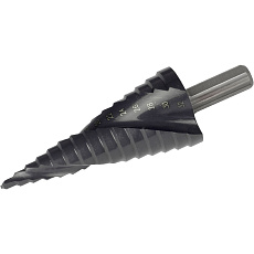 vrták stupňovitý s lamačem třísek, O 4-32mm/po 2mm, HSS-Co vrták stupňovitý s lamačem třísek, O 4-32mm/po 2mm, HSS-Co