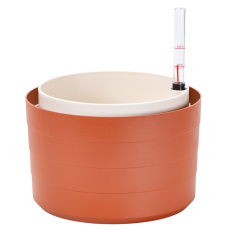 Žardina samozavlažovací Berberis bez závěsu - terakota + sl. kost 30 cm Žardina samozavlažovací Berberis bez závěsu - terakota + sl. kost 30 cm