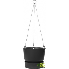 Obal Greenville Hanging Basket závěsný - living black 24 cm 