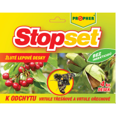 Stopset desky - 20x20 žluté - na vrtule (4 ks) Stopset desky - 20x20 žluté - na vrtule (4 ks)
