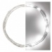 LED vánoční nano řetěz, 1,9 m, 2x AA, vnitřní, studená bílá, časovač