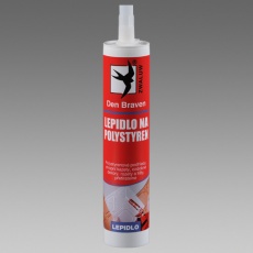 Lepidlo na polystyren 310ml bílé