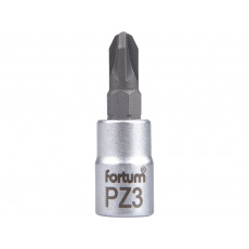 hlavice zástrčná 1/4" hrot pozidriv, PZ 3, L 37mm