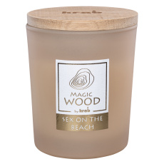 Svíčka sklo - MAGIC WOOD 300 g - Sex On The Beach (cena bez slev) Svíčka sklo - MAGIC WOOD 300 g - Sex On The Beach (cena bez slev)