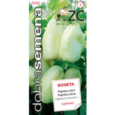 Dobrá semena Paprika zel. - Boneta, vzpřímená 0,5g