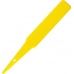 Jmenovka zapichovací SL 140 žlutá 12,5x10x1,7 cm rovná