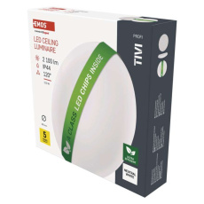 LED přisazené svítidlo TIVI, A CLASS, kruhové bílé 12,5W, IP44, neutrální bílá LED přisazené svítidlo TIVI, A CLASS, kruhové bílé 12,5W, IP44, neutrální bílá