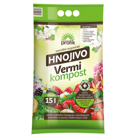 Hnojivo Profík - Vermikompost - 15 l