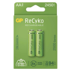 Nabíjecí baterie GP ReCyko 2500 AA (HR6) - 2ks Nabíjecí baterie GP ReCyko 2500 AA (HR6) - 2ks