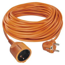 Prodlužovací kabel 30 m / 1 zásuvka / oranžový / PVC / 250 V / 1,5 mm2 Prodlužovací kabel 30 m / 1 zásuvka / oranžový / PVC / 250 V / 1,5 mm2