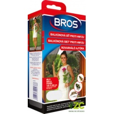 Bros - síť do dveří 75 x 220 cm bílá - sada 2 ks Bros - síť do dveří 75 x 220 cm bílá - sada 2 ks