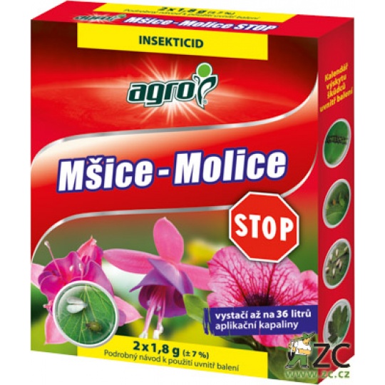 Mšice - Molice STOP - 2 x 1,8 g
