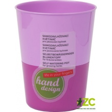Květináč Rosmarin - levandulová světlá + tmavá 11 cm Květináč Rosmarin - levandulová světlá + tmavá 11 cm