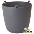 Obal Brussels Hanging Basket - antracit 18 cm