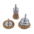 kartáče pomosazené, sada 3ks, O 25-50-50mm
