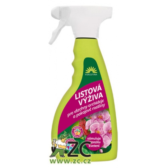 Výživa listová pro orchideje a pokojové rostliny - 500 ml rozprašovač