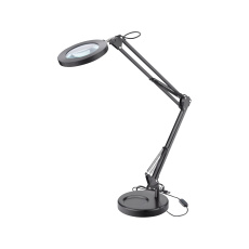 lampa stolní s lupou, USB napájení, 2400lm, 3 barvy světla, 5x zvětšení