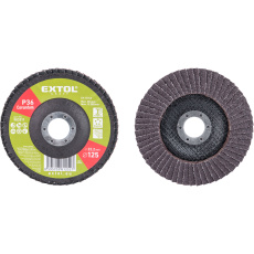 kotouč lamelový šikmý korundový, O125mm, P36 kotouč lamelový šikmý korundový, O125mm, P36