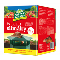 Zdravá zahrada - Past na slimáky 2ks 