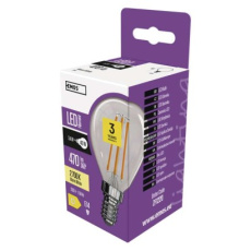 LED žárovka Filament Mini Globe 3,4W E14 teplá bílá LED žárovka Filament Mini Globe 3,4W E14 teplá bílá